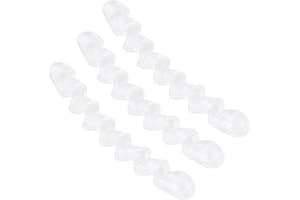 ibasenice 3 Pairs Silicone Anti-slip High Heel Insoles Invisible Half-size Gel Cushions for Sandals Foot