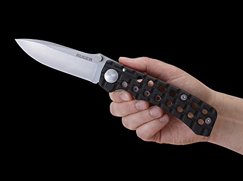 Ruger Unisex – Erwachsene Taschenmesser CRKT Go-N-Heavy, schwarz, 28,4 cm – Bild 4