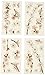 RoomMates RMK2085SCS Dogwood Branch Peel and Stick Wall Decals 10 inch x 18 inch