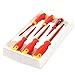 meizhouer 6PCS/bag Electricians Screwdriver Set Tool Electrical Fully Insulated High Voltage Multi Screw Head Type