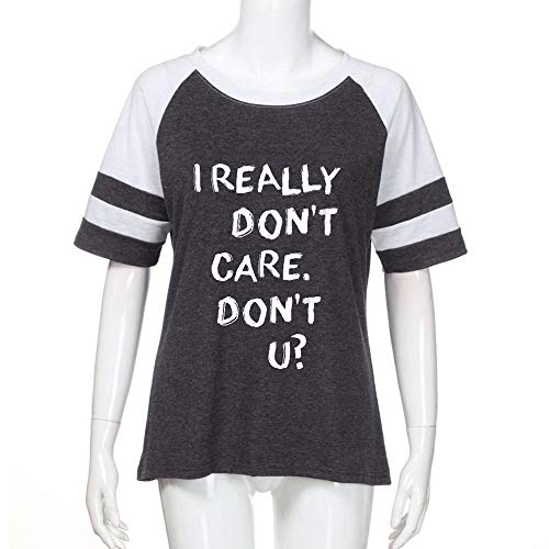 Stitching Long Sleeve t-Shirt, Fashion Women Ladies Long Sleeve Splice Blouse Tops Clothes T Shirt Duseedik - Thumbnail 2
