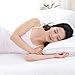 AOOU Pillows For Sleeping, Spring Pillow Antibacterial Ergonomic Pillow for Relieving Neck Back Pain, Breathable, With 40 Spring Pockets Inside Brace and Springback, Skin-friendly Fabrics, White