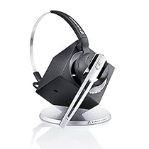Sennheiser OfficeRunner Convertible Wireless Office Headset with Microphone -  DECT 6.0 (Classic Silver)

