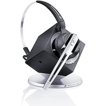sennheiser headset office wireless microphone dect convertible silver classic headsets dw usb telephone rated ligo