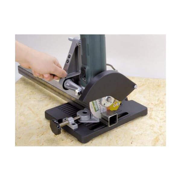 wolfcraft Trennständer passend für Einhandwinkelschleifer ø115/125mm | 5019000 I ideal geeignet zum Trennen von Metall I… – Bild 3