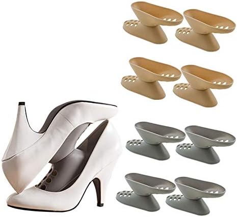 KEEPON Shoe Slots/Shoe Storage -Space Saver- Organizer Adjustable 8 Piece Set (8 Piece Set)