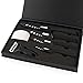 Amz Soaring Premium Ceramic Knife Set, 5 Pieces, Chef Recommended & Approved, Polished White Blades, Sheath Included, Professional Grade, Rust Resistant