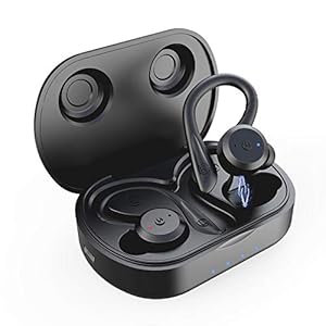 Sport-Ergonomic-Design-Headphones-APEKX-True-Wireless-Bluetooth-50-Sports-Earbuds-IPX7-Waterproof-Stereo-Sound-Built-in-Mic-EarphonesSupporting-Wireless-ChargingBlack Sport Earhook Design Headphones for Running APEKX True Wireless Bluetooth 5.1 IPX7 Waterproof Stereo Sound, Built-in Mic…