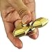 ZenDial Trident Tri Fidget Spinner in Brass Metal 2.6