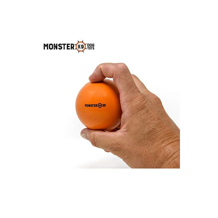 Monster K9 Dog Toys Ultra Durable Solid Ball Lifetime Replacement