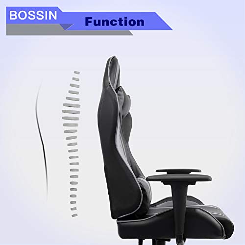 image for Lemberi Gaming Chair Racing Style Office Chair Adjustable Height Chair