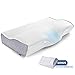 Villsure Cervical Memory Foam Pillow, Contour Neck Pillow Orthopedic Pillow for Neck Pain, Ergonomic Sleeping Pillows for Side, Back and Stomach Sleepers with Extra Premium Pillowcase