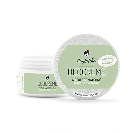 PonyHütchen Naturkosmetik Deo Creme A Perfect Match(a) - BESTSELLER - unisex - 100% natürliche Wirkung - ohne Aluminiumsalze 