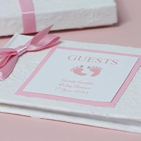 Personalised Baby Shower Guest Book Edit Items Content Options