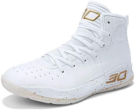 COSDN Womens Mens Fashion High-Top Cool Basketball Shoes Breathable Youth Sports Running Sneakers