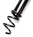 Beach Umbrella Sand Anchor, Metal Beach Umbrella Holder-Stands-Sand Grass Auger with Beach Bag-Heavy Duty Black