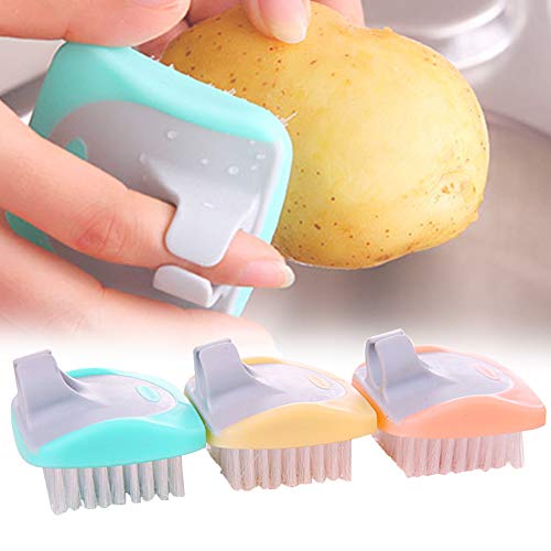 Almabner-Cepillo-de-Limpieza-de-Frutas-y-Verduras-para-Cocina-Utensilios-de-Cocina-Zanahorias-Patatas-Accesorio-de-Cepillo-de-Nailon-de-Color-al-Azar-6-x-62-x-33-cm-Show-6-62-33cm