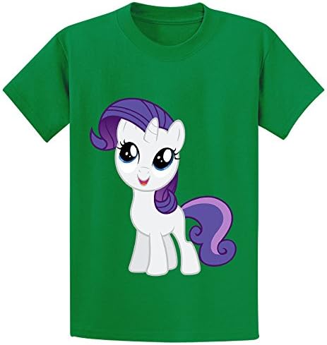 Cutestory Vectors Rarity The Unicorn Youth Design Cartoon T Shirts Green