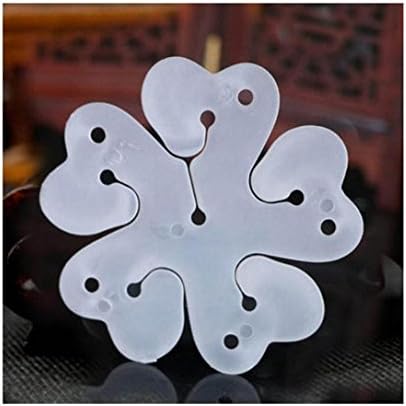 30 pcs of Plastic Balloon Clips Closures - Make Flower design Balloon For Wedding Birthday Party Holiday Decoration