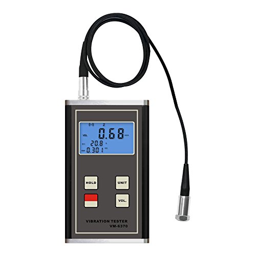 Landtek Vibration Meter Tester VM-6370 Imblance & Moving Measurement 0.1~400m/sÂ² 10Hz~10kHz