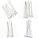 Gilroy 100Pcs Silver Tone Ball Head Pins for Jewelry Making Findings DIY Crafts