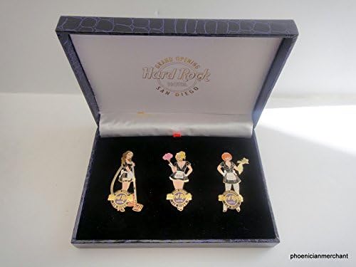 San Diego California Hard Rock Hotel 2007 Grand Opening 3 Maid Set Pin