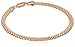 Amazon Essentials Plated Sterling Silver Mesh Chain Bracelet