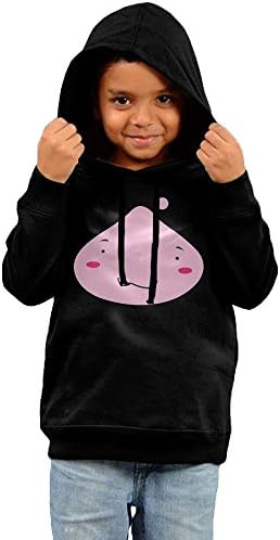 Unyiqun Cute Water Drops Toddler Hoodies - Soft And Cozy Hooded Sweatshirts 2 Toddler Black