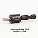 E-Z LOK Knife Threaded Insert for Hard-Wood, Brass Thread Inserts, M6-1.0 Internal Threads, 0.500