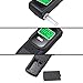 Majujululu MJJ904 Breathalyzer Portable Digital Alcohol Tester with 5 Mouthpieces, 3.7, Black