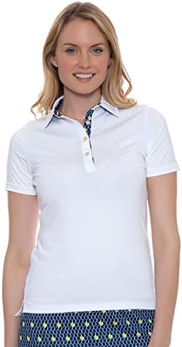PETER MILLAR Women's Laguna Pacific Trim Golf Polo