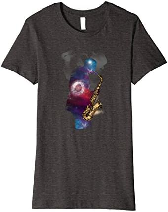 Womens World of Saxophonist Shirt - Saxophone T Shirt XL Dark Heather