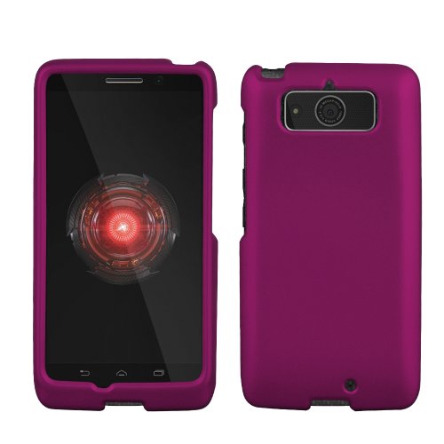 Motorola Droid Mini XT1030 Slim Light Hybrid Snap On Non-Slip Matte Hard Case Hard Case Rubberized Rubber Coating Protective Case - Purple