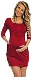 Happy Mama. Womens Maternity Jersey Dress Easy Breastfeeding 50% OFF. 252p