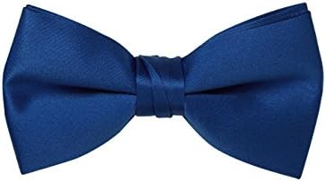 Royal Blue Satin Mens 2 1/2" Bow Tie
