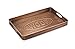 Good Directions Woof Multi-Purpose Pet Bowl Tray / Serving Tray / Boot Tray / Shoe Tray - Copper Finish (22 inch) with Handles - Plants, Garage, Entryway, Entrance, Foyer