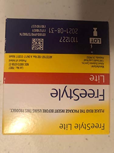 FreeStyle Lite Test strips, 100 ct