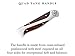 Hammer Stahl 8-Inch High Carbon Chef Knife | Versatile Cooking Knife for Chopping, Slicing & Precision Cutting | German Forged Sharp Kitchen Knife | Ergonomic Quad-Tang Pakkawood Handle & Gift Box