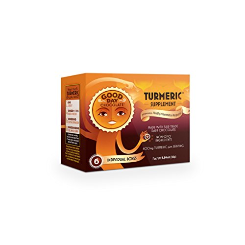 Good Day Chocolate Turmeric Supplement for Joint Support