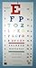 Eye Chart - Alphabetical Color Eye Chart