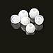 White Replacement Eartips Headphone Earbuds Eartips 3X Pairs of 1 Small Medium and Large (Compatible with Motorola LG Samsung Beats Bose Plantronics)