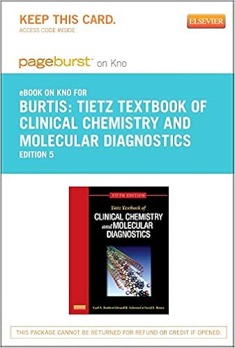 Tietz Textbook Of Clinical Chemistry And Molecular - 