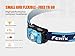 Fenix HL12R 400 Lumen Neutral White + Red LED Compact USB Rechargeable Headlamp and LumenTac Cable Organizer (Grey)