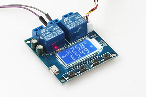 KNACRO -20~60℃ 10A XY-TR01 Digital Temperature Humidity Control Module Controller High Precision - Thumbnail 7