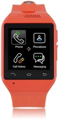 ZGPAX® S19 Bluetooth 3.0 Smart Bracelet Watch Phone Sync Call SMS Music from Android/ iOS Phones (Red)