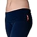 Hollywood Star Fashion Women's Slimming Foldover Bootleg Flare Yoga Pants