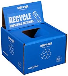 Veolia SUPPLY-252 Small Battery Drop Box 45 lbs. of Batteries w/ Prepaid Return