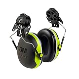 3M PELTOR X4 Earmuffs X4P3E/37278(AAD), Hard Hat Attached