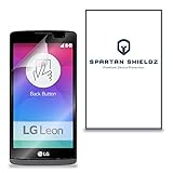 6X - Spartan Shields Premium HD Screen Protector Skin Cover For LG Leon - 6X