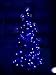 Lalapao M5 Battery Operated Xmas String Lights 100 LED Outdoor Lights Clear Mini Fairy Christmas Lighting Decor for Indoor Tree Garden Patio Lawn Party Home Holiday Wedding Decorations (Blue)
